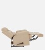 Cairo Fabric Manual Recliner 1 Seater In Beige Colour