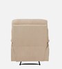 Cairo Fabric Manual Recliner 1 Seater In Beige Colour