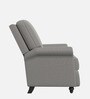 Stockholm Fabric Manual 1 Recliner Seater In Grey Colour