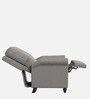 Stockholm Fabric Manual 1 Recliner Seater In Grey Colour