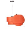 Orange Fabric Single Hanging Lights