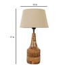 Fabric Wood Table Lamp With Shade