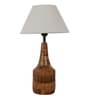 Fabric Wood Table Lamp With Shade