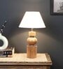 Fabric Wood Table Lamp With Shade
