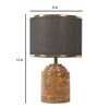 Fabric Wood Table Lamp With Shade