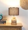 Fabric Wood Table Lamp With Shade