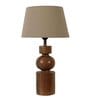 Fabric Wood Table Lamp With Shade