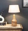Fabric Wood Table Lamp With Shade