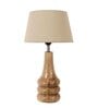 Fabric Wood Table Lamp With Shade
