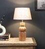 Fabric Wood Table Lamp With Shade