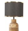 Fabric Wood Table Lamp With Shade