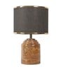 Fabric Wood Table Lamp With Shade