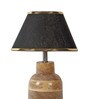 Fabric Wood Table Lamp With Shade