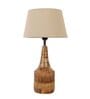 Fabric Wood Table Lamp With Shade