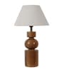 Fabric Wood Table Lamp With Shade
