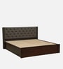 Fabrio Sheesham Wood King Size Bed In Provincial Teak Finish With Box Storage