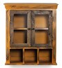 Mango Wood Yellow 5 Compartment Bathroom Cabinet