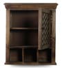 Mango Wood Brown 5 Compartment Bathroom Cabinet