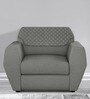 Facet 1 Seater Sofa in Cool Grey Colour