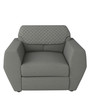Facet 1 Seater Sofa in Cool Grey Colour