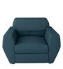 Facet 1 Seater Sofa in Ink Blue Colour