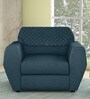Facet 1 Seater Sofa in Ink Blue Colour
