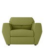 Facet 1 Seater Sofa in Leaf Green Colour