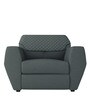 Facet 1 Seater Sofa in Steel Grey Colour