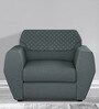 Facet 1 Seater Sofa in Steel Grey Colour