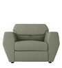 Facet 1 Seater Sofa in Warm Grey Colour Facet 1 Seater Sofa in Warm Grey Colour