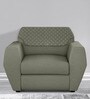 Facet 1 Seater Sofa in Warm Grey Colour Facet 1 Seater Sofa in Warm Grey Colour