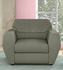 Facet 1 Seater Sofa in Warm Grey Colour Facet 1 Seater Sofa in Warm Grey Colour