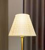 Cream Facet Polymer Lamp Shade