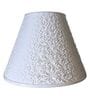 Cream Facet Polymer Lamp Shade