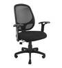 Facile Mesh Medium Back Ergonomic Office Chair In Black Colour