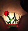 Fade White Stained Glass Tiffany Wall Light