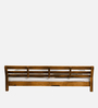 Fairmont Sheesham Wood Queen Size Bed In Scratch Resistant Rustic Teak Finish