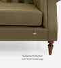 Fairmont Leatherette 1 Seater Sofa In Green Color