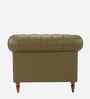 Fairmont Leatherette 1 Seater Sofa In Green Color