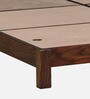 Fairmont Sheesham Wood Queen Size Bed In Scratch Resistant Provincial Teak Finish