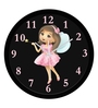 Multicolor Plastic Fairy Wall Kids Wall Clock