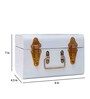 Blue & White Metal (Set of 2) Jewellery Organiser