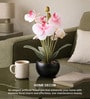 Pink Artificial Indoor Flower Plant