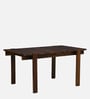 Falaise Sheesham Wood 6 Seater Dining Table In Provincial Teak Finish