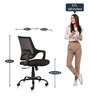 Falcon Office Executive Mesh Chair in Black Colour