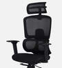 Falcon Ergonomic Chair with Original Korean Mesh, Auto Ajustable Lumbar Support and 3D Armrests In Black Colour