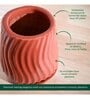 Fallen Angel Extra Small Coral Ceramic Planter