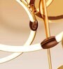 Fame Gold LED Smart Voice Assist Chandelier