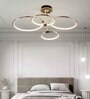 Fame Gold LED Smart Voice Assist Chandelier