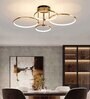 Fame Gold LED Smart Voice Assist Chandelier
